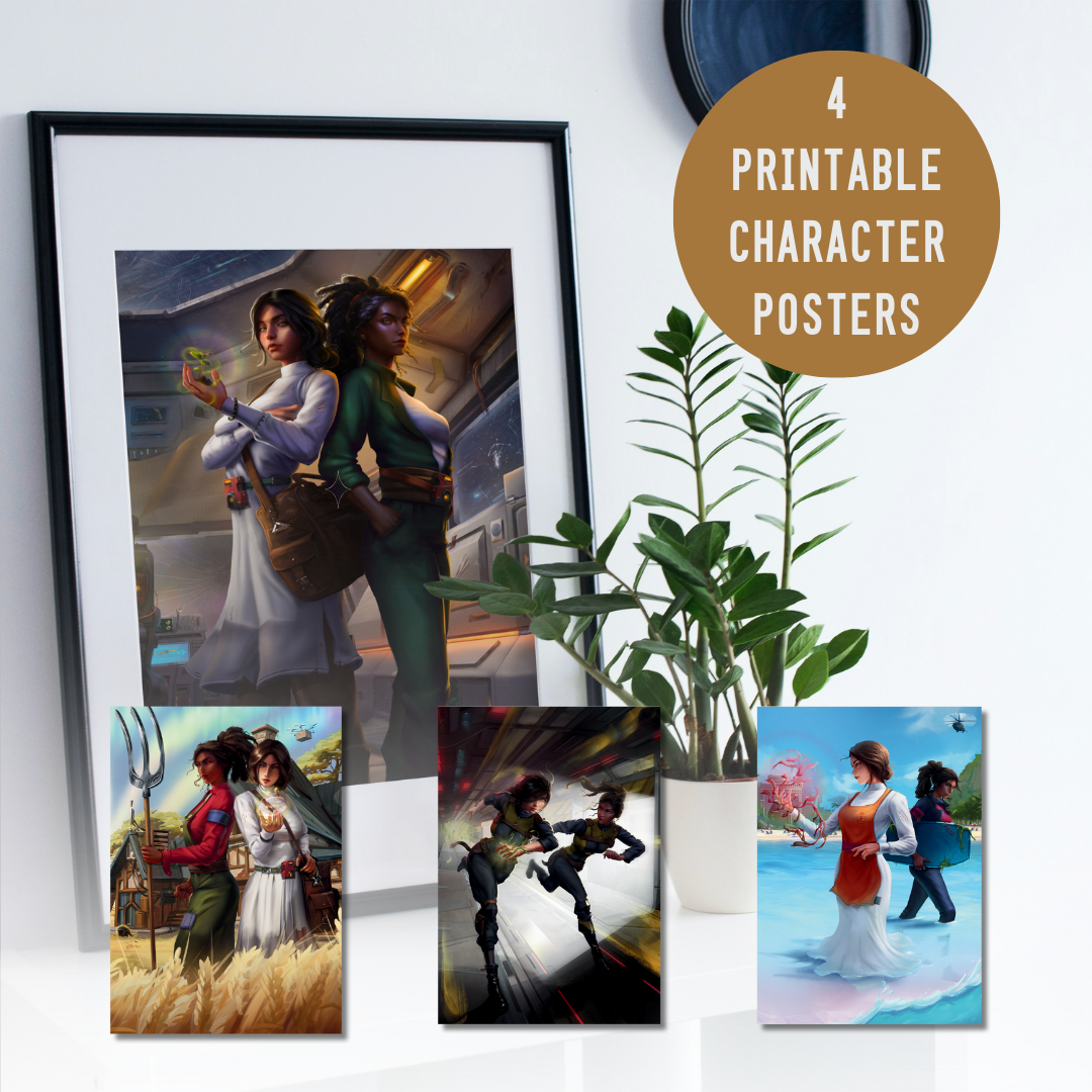 Sapphic Sci-Fi: Starter Bundle (Digital)
