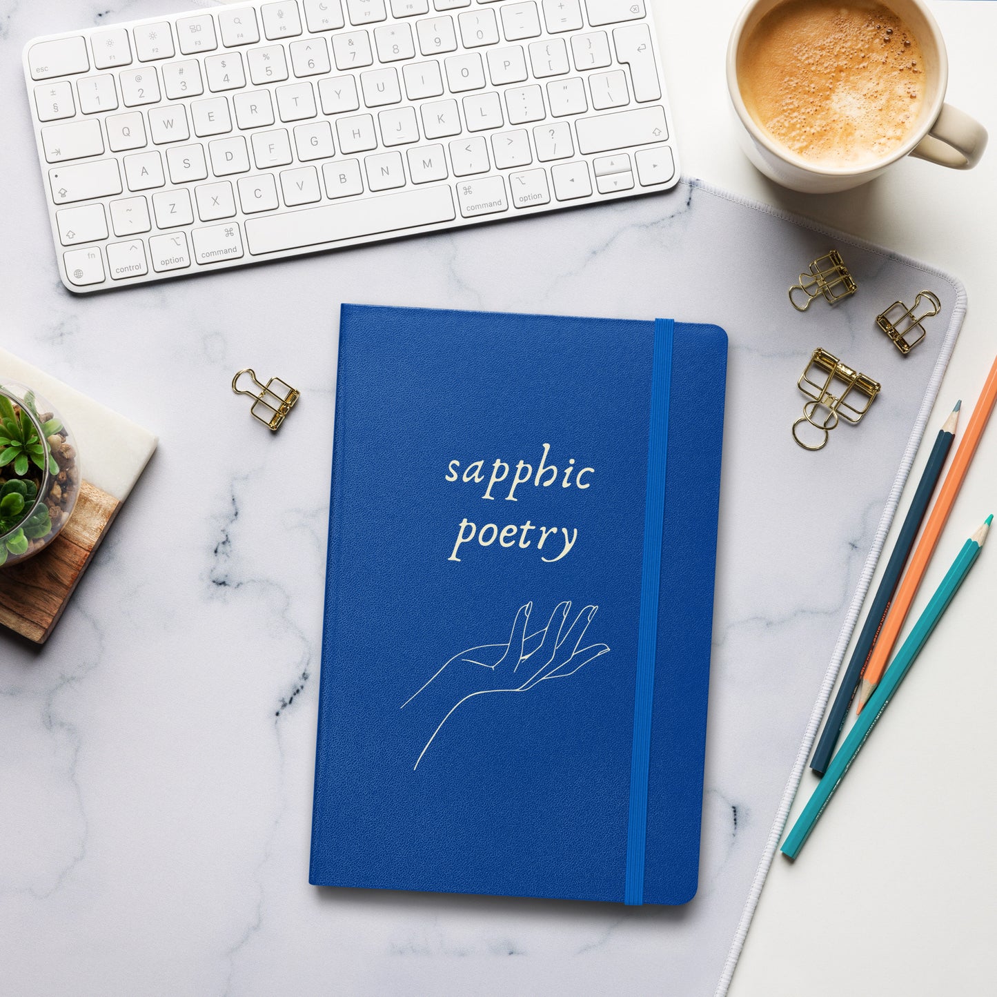 Sapphic Poetry | Hardcover bound notebook