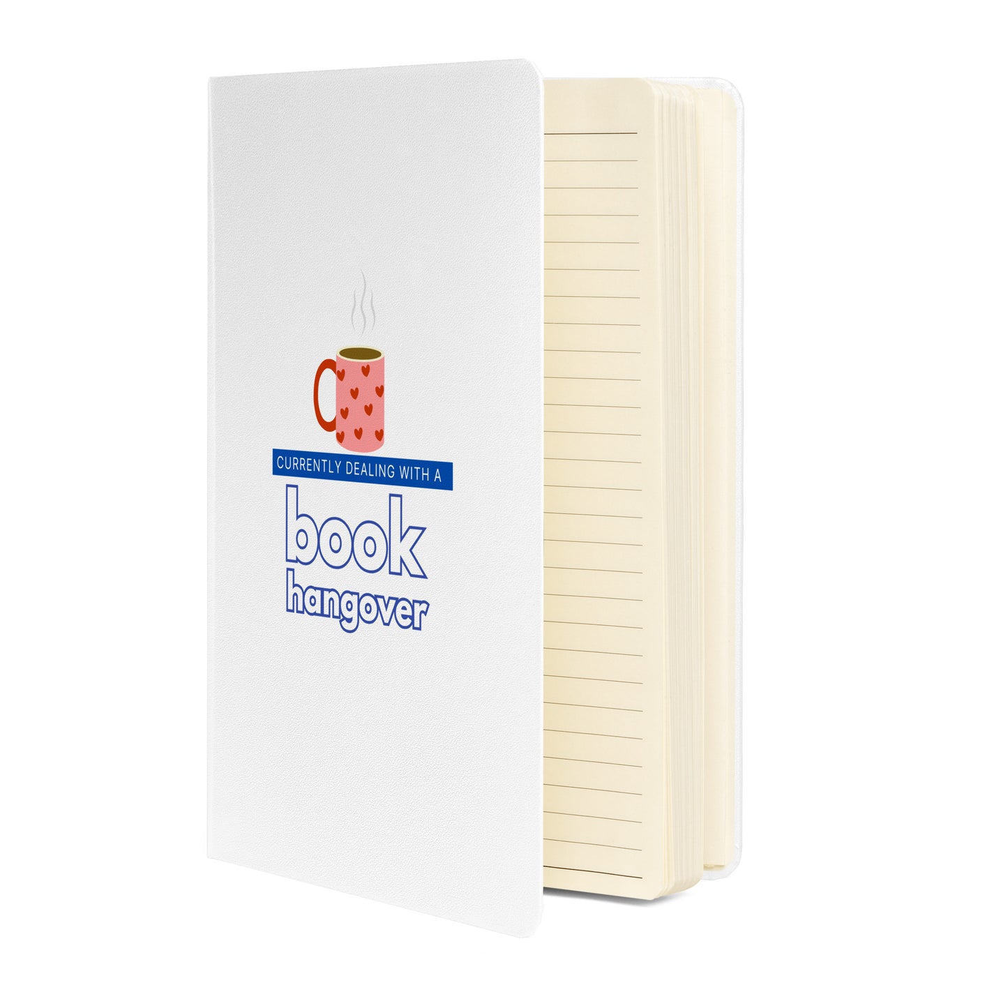 Book hangover | Hardcover bound notebook