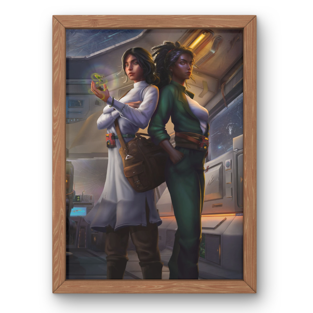 Downloadable Posters | Character Art from The Biokin Chronicles