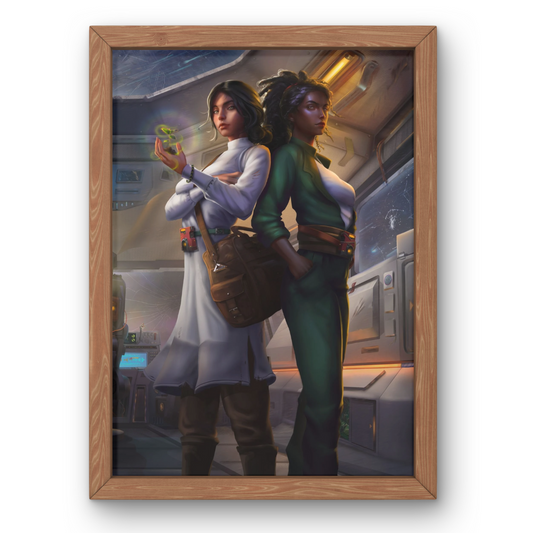 Downloadable Posters | Character Art from The Biokin Chronicles